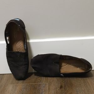 TOMS Women's Classic Brown Size 6.5W Flats